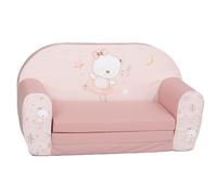 Gomoor Canapé Enfant Ours Dansant, Convertible en Lit, 2 Places | Canapé enfant en mousse douce et légère, convertible en lit, housse amovible et lavable