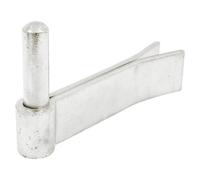 Gond à sceller renforcé - D14 - 130 x 35 x 4 mm - zingué blanc
