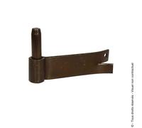 Gond acier prépeint, H.70x Diam.14 mm