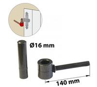 Gond chimique acier prépeint, H.80x Diam.16 mm