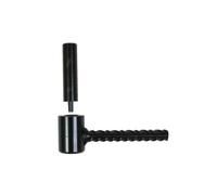 Gond pour parpaing acier noir tige fer à béton - Axe 16 - 10x130 - B40 ING FIXATIONS