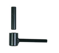 Gond standard acier noir à tige filetée - Axe 14 - 10x80 - B80 ING FIXATIONS