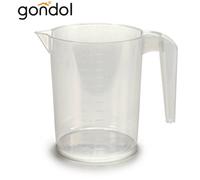 GONDOL Jarra Medidora Plastico Transparente 1,3 LTS