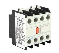 Gonetre Bloc de Contact Auxiliaire F4-22 2NO 2NC pour Contacteur AC CJX2