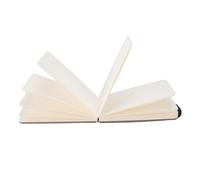 Gonetre Carnet de Croquis Aquarelle 300 g/m², Papier Aquarelle de Poche Portable, Carnet de Voyage, Format Paysage, Mini Journal Aquarelle 14 X 9 Cm, Idéal pour les Croquis en Extérieur (Noir)