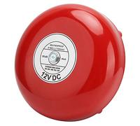 Gonetre Cloche électrique à Frappe Interne en Acier au Carbone de 6 | Alimentation Filaire, Montage Mural ou au Plafond, Couverture de 600 à 800 m², Bobine de Cuivre Pur, Coque en Métal Dur