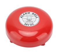 Gonetre Cloche électrique à Frappe Interne en Acier au Carbone de 6 | Alimentation Filaire, Montage Mural ou au Plafond, Couverture de 600 à 800 m², Bobine de Cuivre Pur, Coque en Métal Dur
