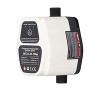 Gonetre Pompe de Booster Posser de Pression D'eau 100W 24V DC DC Automatique Senture Intelligente Pompe de Boost de Pression D'eau Calme avec un (Plug UE 100-240V)