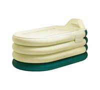 gonflable - Bassin de douche portable | 2600 g - Kit de bain de relaxation pliable en PVC durable et imperméable pour appartement, maison, hôtel, spa