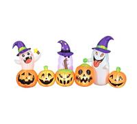 Gonflable d'Halloween Jolie Décoration Lumineuse Fantôme Et 2,44 M