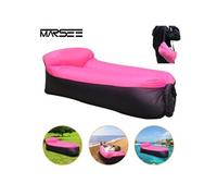 Gonflable Sofa , Excerando Canapé Gonflable Sac à Couchage Matelas Portable Lit en Plein Air pour Camping Plage Extérieur