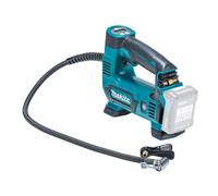 Makita Gonfleur sans fil MP100DZ 12V CXT manomètre numérique rétroéclairé LED 8,3 bar Bleu/Noir