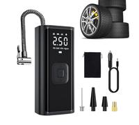 Gonfleur de pneu électrique à 2 modes avec écran numérique | Mini pompe à air d'extérieur pour voiture, sport, extérieur, maison, voyage, aide à la crevaison