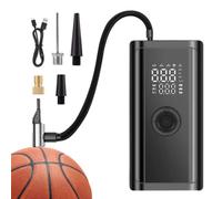 Gonfleur de pneu portable avec lumière SOS | Compresseur d'air sans fil multi-valves pour la maison, le sport, l'extérieur, le stationnement, le véhicule, les voyages