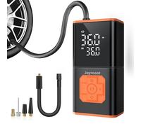 Gonfleur de Pneus Sans Fil 150PSI 12V Rechargeable | Compresseur d'Air Électrique, Manomètre Numérique & Lumière LED, Pour Voiture, Moto, Vélo, Ballons