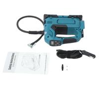 Gonfleur de pneus sans fil, 250 W, pression maximale 450 psi, longueur du tuyau d'air 61 cm, dimensions du produit 21 × 18 cm, vitesse de gonflage 55-100 L