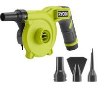 Gonfleur Dégonfleur RYOBI, 4V, Gros Débit 200 L/min, Livré avec 3 Embouts
