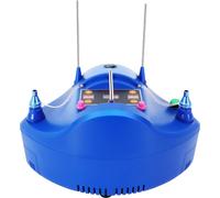 Gonfleur électrique pour ballons, puissance 1200 W, débit d'air 500 l/min, bleu