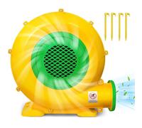 Gonfleur Électrique pour Château Gonflable, 750W Pompe Air Electrique de Ventilateur d’Air, Souffleur Château Gonflable, Pompe Electrique à Air avec Poignée, Souffleur Électrique avec Cordon 2m