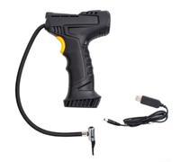 Gonfleur Pneus pour voiture Écran LCD pour précis Auto-Stop Gonfleur | 150PSI max, rechargeable, câble USB inclus, gonflage rapide, compact 13x8x19cm