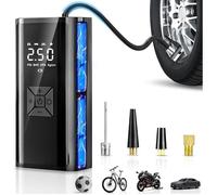 Gonfleur pneus sans fil - AIMOONSA - 6000mAh - Arrêt automatique - LED intégrée - Portable