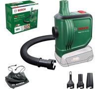 Gonfleur sans fil BOSCH Easyinflate 18V-500, 18V, 50 cm tuyau, 3 buses à air, sans batterie ni chargeur