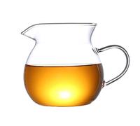 Gong Dao Bei Pichet à lait / Cha Hai en verre pour thé chinois Gong Kung Fu Tea Fairness Cup Partage Pichet G-D-B1 (240 ml)
