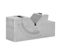 Goniomètre à Angle Réglable, Conception en Alliage D'acier Premium | Bloc en V durable, Marquage d\'angle précis, Précision de surface de 0,01 mm, Parfait pour les fraiseuses, Réglages à 30°