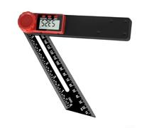Goniomètre Digital pour bois Nylon pour fibre de Verre 6 Pouces | Nylon pour fibre de verre, résistant chocs, léger 180mm, usage intensif pour chantier, long terme