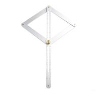 Goniomètre Métal pour robuste 17cm pour Maçonnerie Pierre Goniomètre | Acier inoxydable pour robuste, précision élevée, pour idéal pour carrelage et sols, pour facile à nettoyer, longue durée de