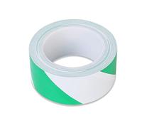 GONMPJZR Ruban d'avertissement de danger rouge et blanc, barrière adhésive d'avertissement, 10 cm x 33 m, multicolore(Green/white)