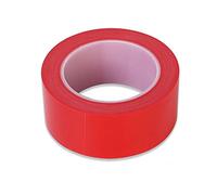 GONMPJZR Ruban d'avertissement de danger rouge et blanc, barrière adhésive d'avertissement, 10 cm x 33 m, multicolore(Red)