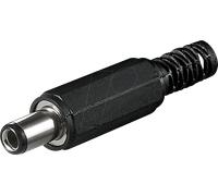 GOOBAY 11116 - Fiche creuse avec protection anti-courbure Ø extérieur : 5,5 mm,