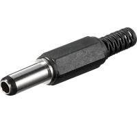 GOOBAY 11123 - Fiche creuse avec protection anti-courbure Ø extérieur : 5,5 mm,