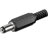 GOOBAY 11139 - Fiche creuse avec protection anti-courbure, Ø extérieur : 5,5 mm