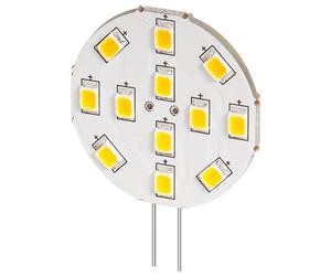 Goobay 30588 Projecteur LED, 2 W - culot G4, remplace 20 W, blanc chaud, non dimmable