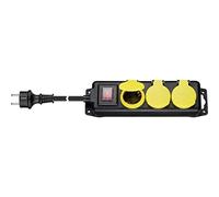 Goobay multiprise d'extérieur - 3 prises secteur IP44