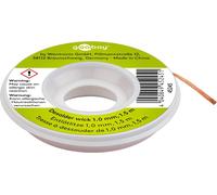 Goobay 45246 Fentes à souder 2 mm fil à souder en cuivre pur 1,5 m lot de 11 ...