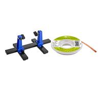 Goobay 51220 Support soudure Pour la fixation des circuits imprimés & des pièces & Fixpoint 45246 Tresse à Dessouder, 2.0mm Diamètre, 1.5m Longueur
