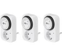 Prise programmable - GOOBAY - 55539 - 96 programmes - 16 A - Utilisation intérieure