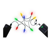 Goobay 60339 lumière décorative Lampes de fée 8 ampoule(s) LED 5 W Bleu
