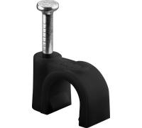 GOOBAY 64680 - Collier de câble 7 mm noir, boîte de 100