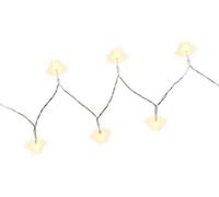 Goobay 66737 Guirlande lumineuse à 10 LED fonctionnant sur piles - décoration lumineuse agréable pour l’intérieur