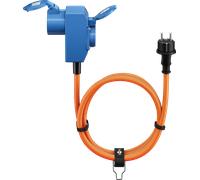 GOOBAY 76222 - 1,5m Camping Fiche à contact de protection > 2xAccouplement C
