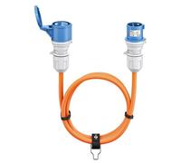 Goobay Rallonge CEE pour caravane 76229 – Prise CEE vers CEE Orange 10 m IP44