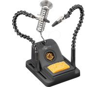 GOOBAY 76561 - Support de carte, avec 2 bras flexibles, support de fer à souder