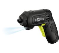 GOOBAY 77818 - Mini tournevis sans fil, 5 V, 1500 mAh, accessoires de 31 pièces
