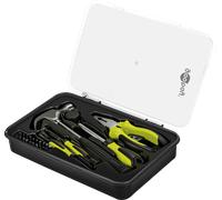 GOOBAY 77845 - Jeu d'outils de démarrage, 26 pièces dans une boîte de rangement