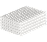 goobay 77851 Lot de 50 bâtons de colle chaude pour pistolets à colle standard, séchage rapide, pour modélisme, projets de bricolage et de bricolage Transparent 7 x 100 mm
