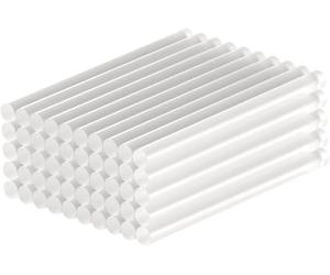 goobay 77853 Lot de 50 bâtons de colle chaude pour pistolets à colle standard, séchage rapide, pour modélisme, projets de bricolage et de bricolage Transparent 11 x 200 mm